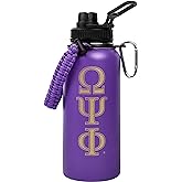 BBGreek Omega Psi Phi Official Vendor - 32 oz Rugged Tumbler - Omega - Fraternity Paraphernalia