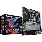 Gigabyte Z690 AORUS Elite DDR4 ATX Motherboard - Supports 12th Gen Intel Core Processors (LGA 1700), 16+1+2 VRM Design, DDR4-