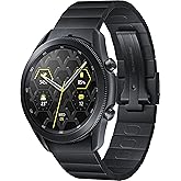 Samsung - Galaxy Watch3 R840U Titanium Smartwatch 45mm GPS Only (Renewed)