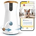 Furbo 360° Dog Camera + Nanny Bundle: Home Security & Dog Safety Alerts, Rotating Pet Treat Dispenser Camera with Speaker, Sm