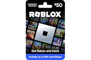 Roblox Physical Gift Card [Includes Free Virtual Item] [Redeem Worldwide]