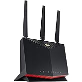 ASUS RT-AX86U Pro (AX5700) Dual Band WiFi 6 Extendable Gaming Router, 2.5G Port, Gaming Port, Mobile Game Mode, Port Forwardi