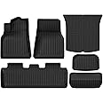 OEDRO Floor Mats for Tesla Model Y 2024 2023-2020 Custom Fit All Weather Durable TPE Automotive Interior Cargo Liners Trunk M