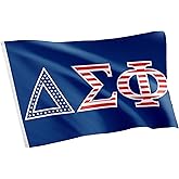 Desert Cactus Delta Sigma Phi Flag USA letter Fraternity Greek Letter Use as a Banner Large 3x5 feet Sign Decor KA (Flag - US