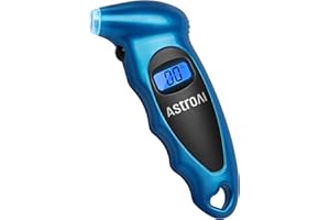 AstroAI Tire Pressure Gauge Digital 0-150PSI (Accurate in 0.1 Increments), 4 Units for Car Truck Bicycle with Backlight LCD a