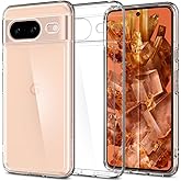 Spigen Ultra Hybrid Designed for Pixel 8 Case (2023) [Anti-Yellowing], [Military-Grade Protection] - Crystal Clear