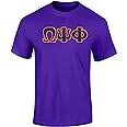 Omega Psi Phi Embroidered Twill T Shirt