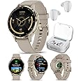 Wearable4U Garmin Venu 3S GPS Smartwatch AMOLED Display 41mm Watch, Advanced Wellnes and Fitness Features, Up to 10 Days of B