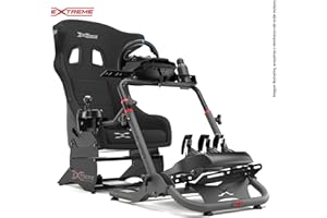 Extreme Simracing Suporte Para Volante Cockpit Simulador SGT Cinza