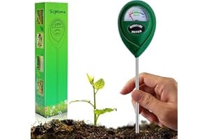 Suplong Soil Moisture Sensor Meter, Moisture Meter for Plants, Plant Water Meter, Plant Moisture Meter for Garden, Farm, Lawn