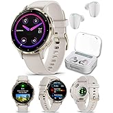 Wearable4U - Garmin Venu 3S GPS Smartwatch, AMOLED Display 41 mm Watch, Advanced Health and Fitness Features, Up to 10 Days o