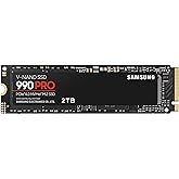 SAMSUNG 990 PRO SSD NVMe M.2 PCIe Gen4, M.2 2280 Internal Solid State Hard Drive, Seq. Read Speeds Up to 7,450 MB/s for High 