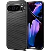 Spigen Liquid Air Designed for Pixel 9 Pro XL Case (2024) [Military-Grade Protection] - Matte Black