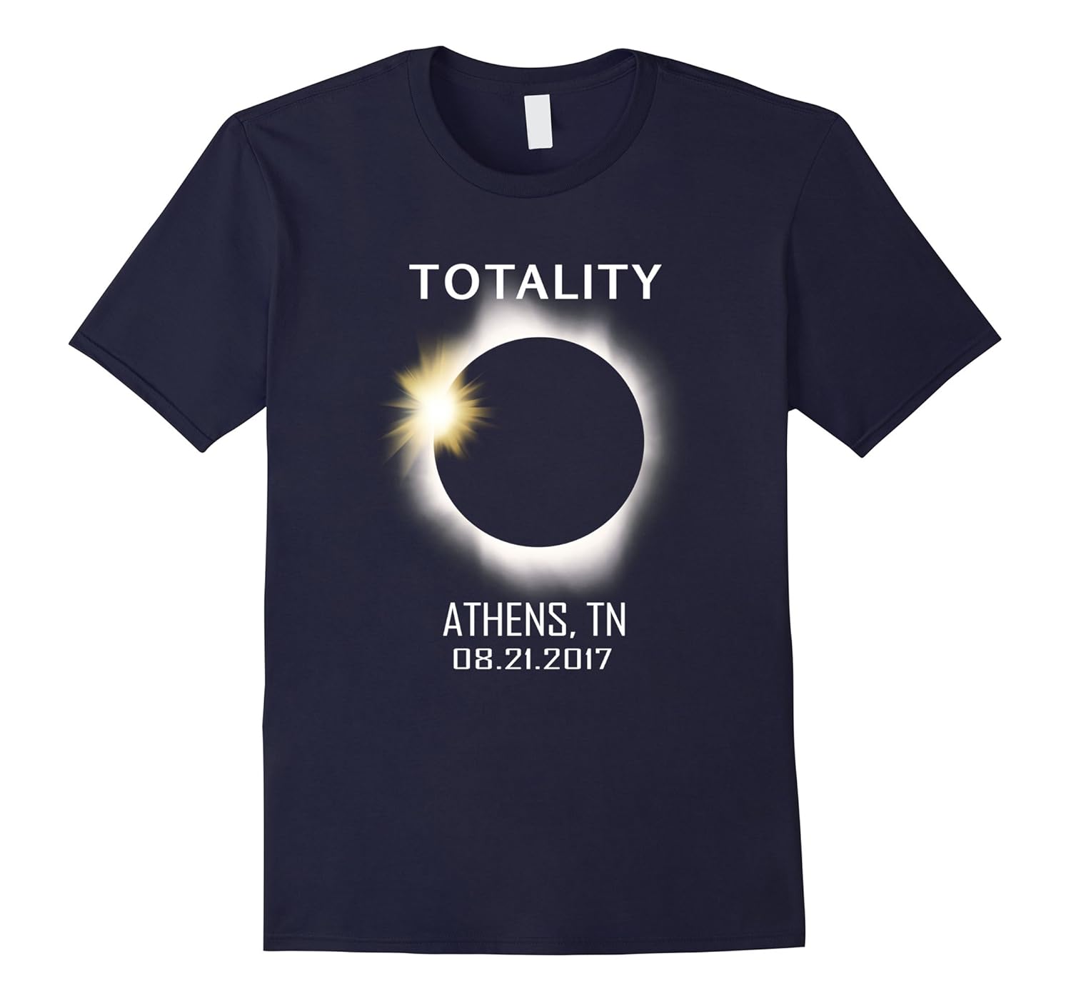 Athens,TN Total Solar Eclipse August 21 2017 T Shirt-BN