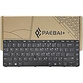 PAEBAI+ Replacement Laptop Keyboard Compatible with HP EliteBook 745 G3 745 G4 840 G3 840 G4 US No Backlit Keyboard Without P