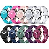 DaQin 10 Pack Bands Compatible with Samsung Galaxy Watch 7/6/5/4 40mm 44mm/Watch 6 Classic 43mm 47mm/Watch 5 Pro 45mm/Watch 4