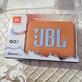 JBL Go 3: Portable Speaker with Bluetooth, Built-in Battery, Waterproof and Dustproof Feature - Orange