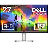 Dell S2721HS Full HD 1920 x 1080p, 75Hz IPS LED LCD Thin Bezel Adjustable Gaming Monitor, 4ms Grey-to-Grey Response Time, 16.