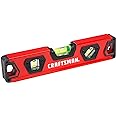 CRAFTSMAN Torpedo Level, 9 Inch, With Shock Absorbing End Caps (CMHT82390)