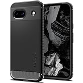 Spigen Rugged Armor Designed for Pixel 8a Case (2024) [Military-Grade Protection] - Matte Black