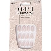 OPI xPRESS/ON Press on Nails | Short Round Nail Art Press On Nails | With Nail Glue | Long Lasting, Reusable, Non-damaging