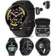 Wearable4U - Garmin Venu 3 GPS Smartwatch AMOLED Display 45 mm Watch, Advanced Health and Fitness Features, Up to 14 Days of 