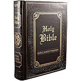 KJV Holy Bible, Classically Illustrated Heirloom Family Bible, Faux Leather Hardcover - Ribbon Markers, King James Version, D