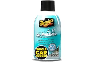 Meguiar's Whole Car Air Re-Fresher Odor Eliminator Mist - New Car Scent, Aerosol - Car Odor Remover & Car Freshener That Leav