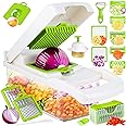 Vegetable Chopper, Pro Onion Chopper, 14 in 1Multifunctional Food Chopper, Kitchen Vegetable Slicer Dicer Cutter,Veggie Chopp