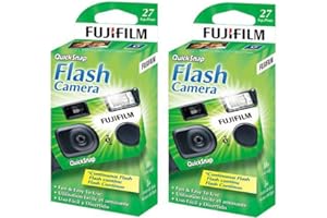 Fujifilm QuickSnap Flash 400 One-Time-Use Camera - 2 Pack