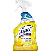 Lysol All-Purpose Cleaner, Sanitizing and Disinfecting Spray, To Clean and Deodorize, Lemon Breeze Scent, 32oz