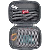 Hermitshell Hard Travel Case for JBL Go 3 / JBL Go 4 Portable Bluetooth Speaker (Gray)