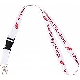 Desert Cactus Detroit Red Wings Lanyard NHL National Hockey League Car Keys ID Badge Holder Keychain Detachable Breakaway Sna