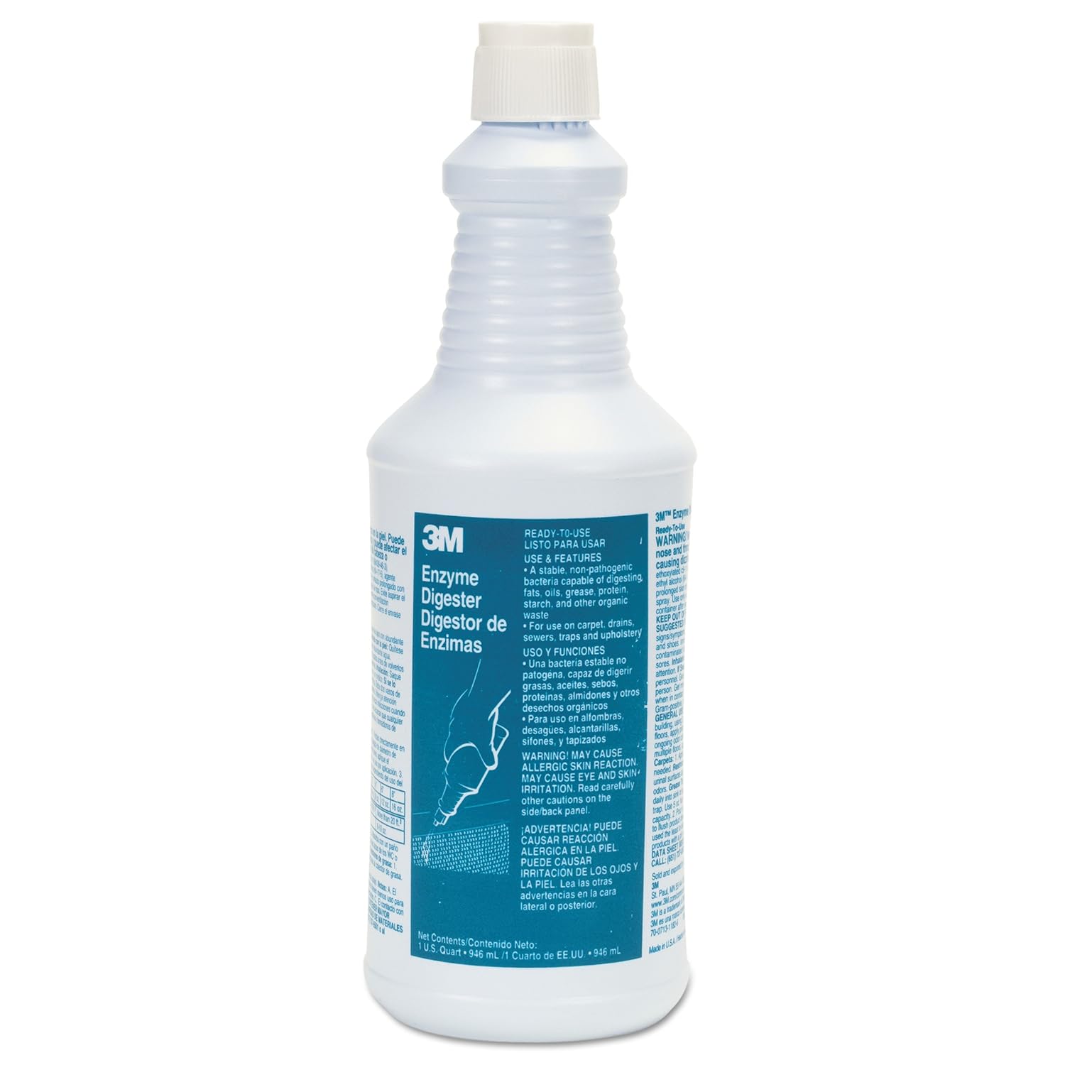 3M 34753 Enzyme Digester, 32 oz Bottle (Case of 12)