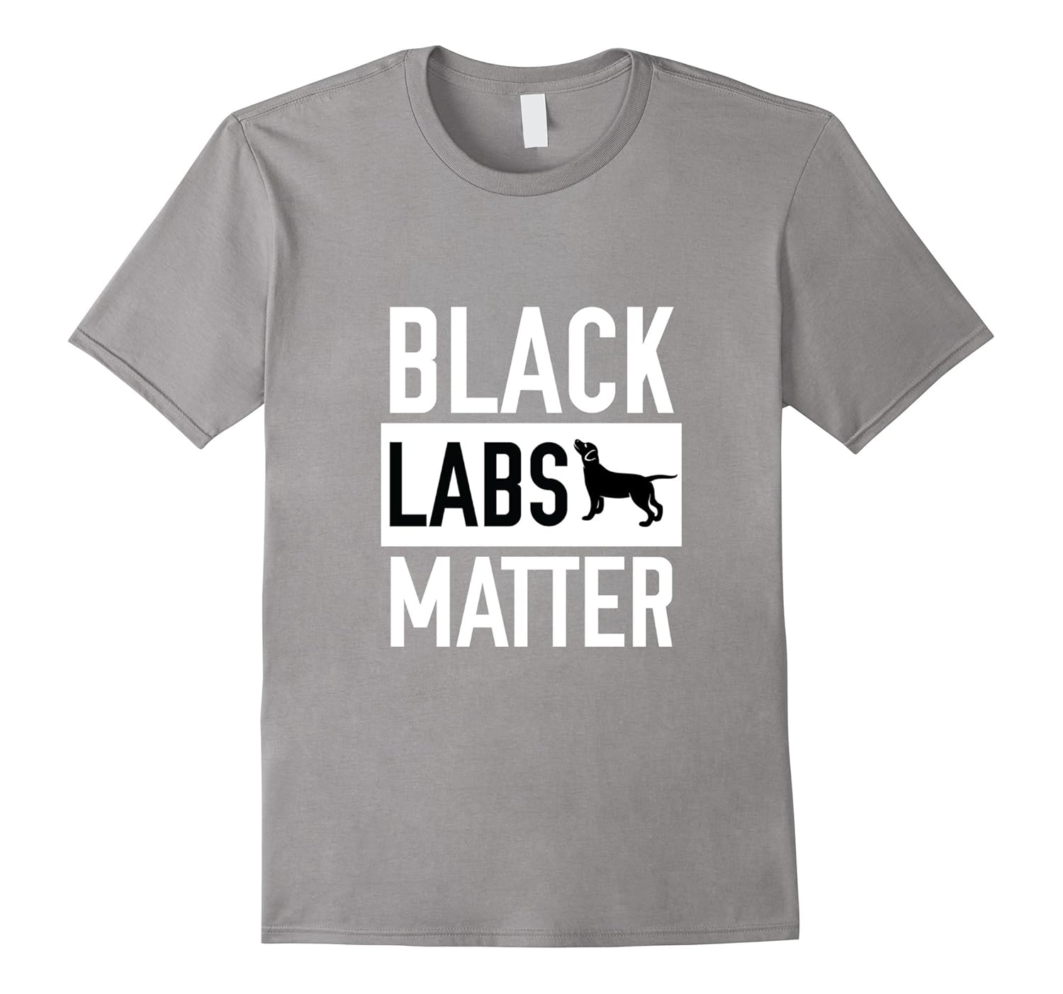 Black labs Matter Dog T-shirt Labrador Retriever-CL