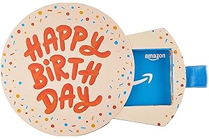 Amazon.com Gift Card in a Birthday Pop-Up Box