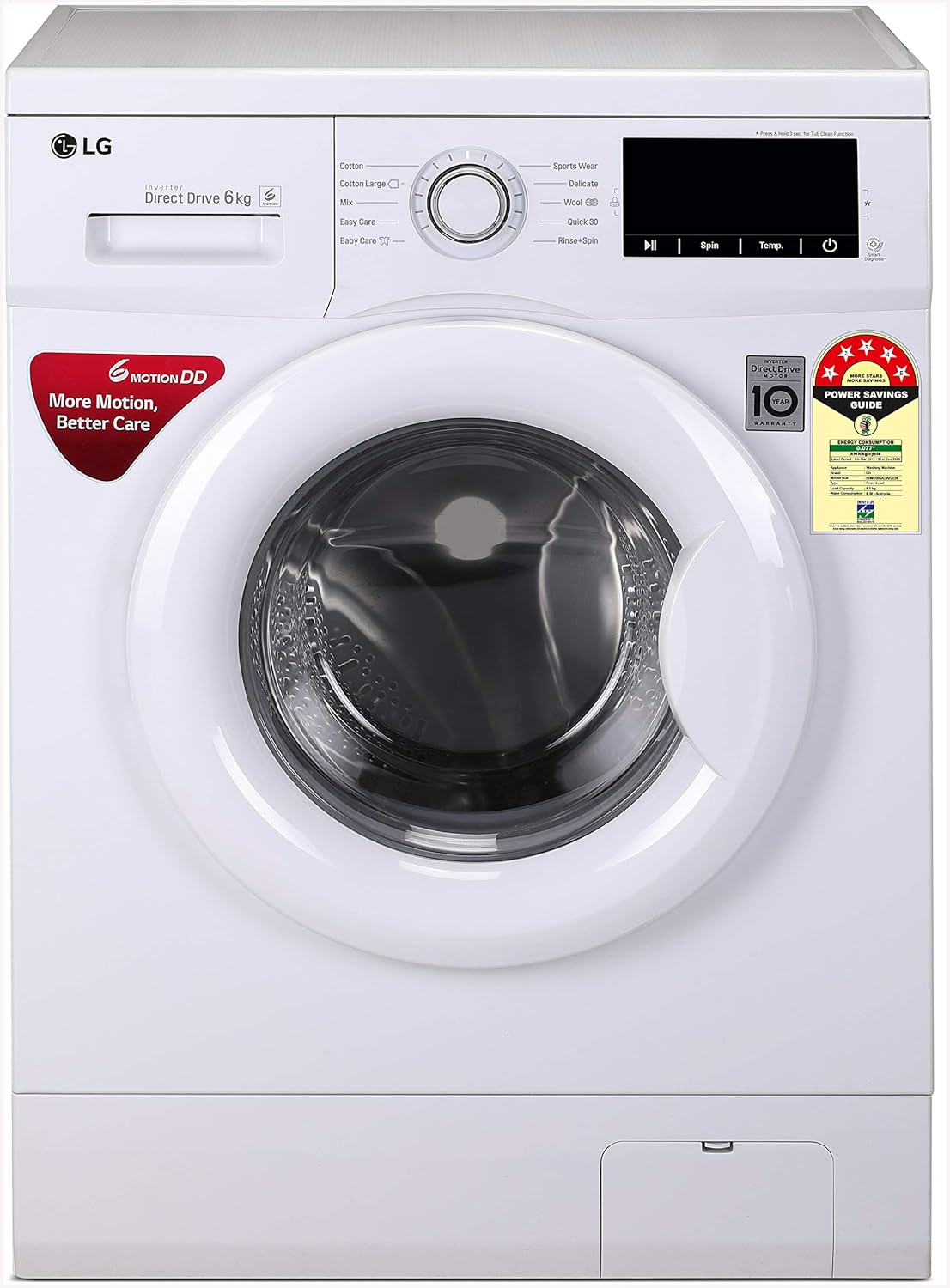 LG FHM1006ADW Washing Machine