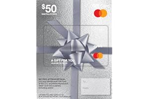 $50 Mastercard Gift Card (plus $4.95 Purchase Fee)