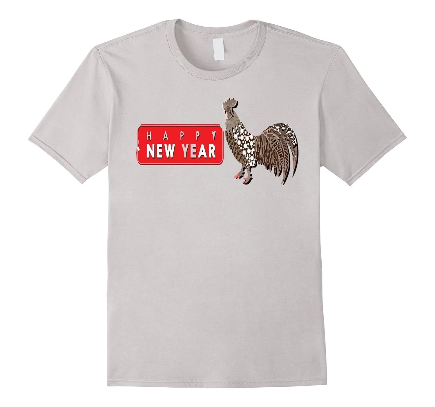 2017 Year Of The Rooster T-Shirt: Funny Chicken Gift TShirt-CL