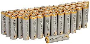 AmazonBasics AA 1.5 Volt Performance Alkaline Batteries - Pack of 48