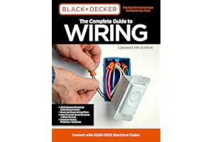 Black & Decker The Complete Guide to Wiring Updated 8th Edition: Current with 2020-2023 Electrical Codes (Black & Decker Comp