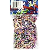 Rainbow Loom® Assorted Tie Dye Rubber Bands with 24 C-Clips (600 Count)