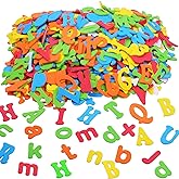 Aneco 1040 Pieces Foam Letter Alphabet Stickers Self-Adhesive Capital Case Letters Stickers for Arts Craft Supplies, Assorted