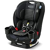 Graco TriRide 3-in-1 Reclining Car Seat, Clybourne - Rear & Forward Facing Car Seat, Highback Booster, Adjustable Headrest