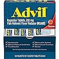 Advil Pain Reliever and Fever Reducer, Pain Relief Medicine with Ibuprofen 200mg for Headache, Backache, Menstrual Pain and J