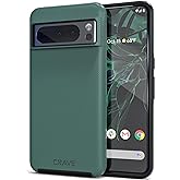 Crave Dual Guard for Google Pixel 8 Pro Case, Shockproof Protection Dual Layer Case for Google Pixel 8 Pro - Forest Green