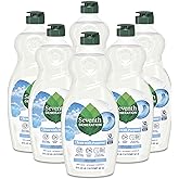 Seventh Generation Dish Liquid Soap Free & Clear liquid soap Pack of 6 Dishwashing Soap Dish Soap for sensitive skin 19 oz