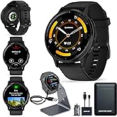 Garmin Venu 3, GPS Smartwatch with AMOLED Display, Black | Advanced Health and Fitness Features, Up to 14 Day Battery Life, B