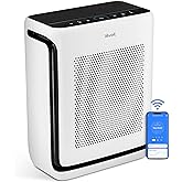 LEVOIT Air Purifiers for Home Large Room Up to 1800 Ft² in 1 Hr with Washable Filters, Air Quality Monitor, Smart WiFi, HEPA 