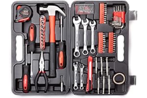 CARTMAN 148 Piece Automotive and Household Tool Set - Perfect for Car Enthusiasts and DIY Home Repairs